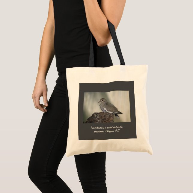 Comfy Dove Sac fourre-tout (Devant (produit))