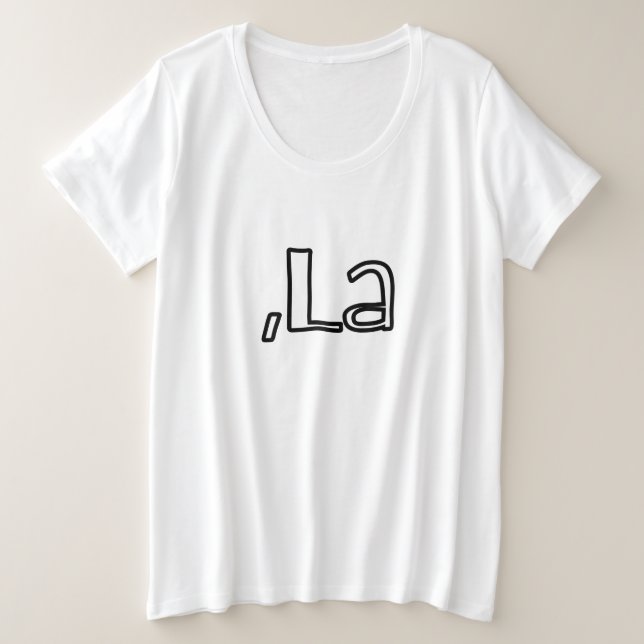 Comma La Femme Plus Size Shirts, Kamala 2024 (Design devant)