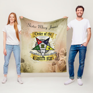 Commande de couverture en polaire Etoile de l'Est