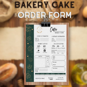 Commande de gâteau Boulangerie Petite entreprise M