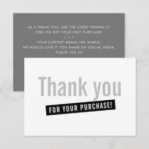 COMMANDE D'INSERTION D'AFFAIRES merci moderne gris