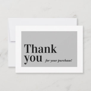 COMMANDE ÉLÉGANTE INSÉRER affaires merci gris