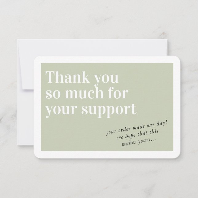 COMMANDE INSERT chic merci sage vert (Devant)