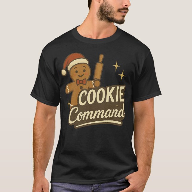 Commandement de biscuits T-Shirt (Devant)