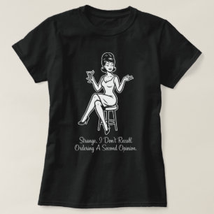 Commander un Deuxième Avis T-Shirt Rétro Sarcastiq
