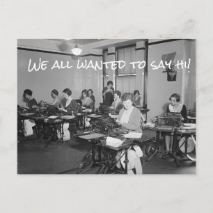 Comme All Wanted to Say Hi ! Carte postale