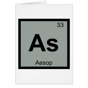 Comme - Fables d'Ésope Symbole de chimie du tablea