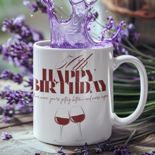 Comme le vin qui devient une grosse tasse d'annive (Créateur téléchargé)
