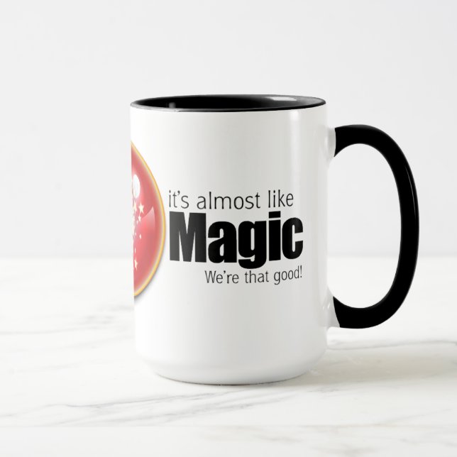 Comme Magic Ringer Mug (Droite)