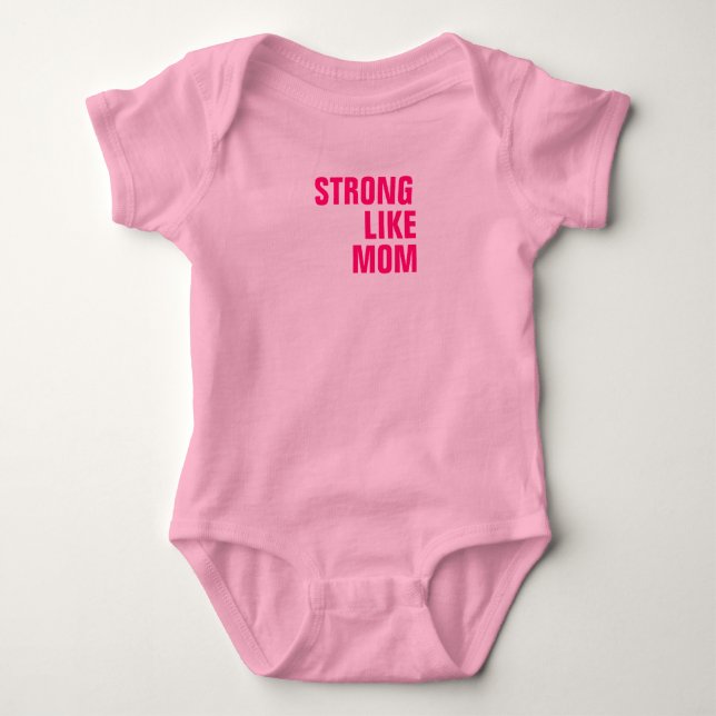 Comme Maman - Body en jersey pour bébé (Devant)
