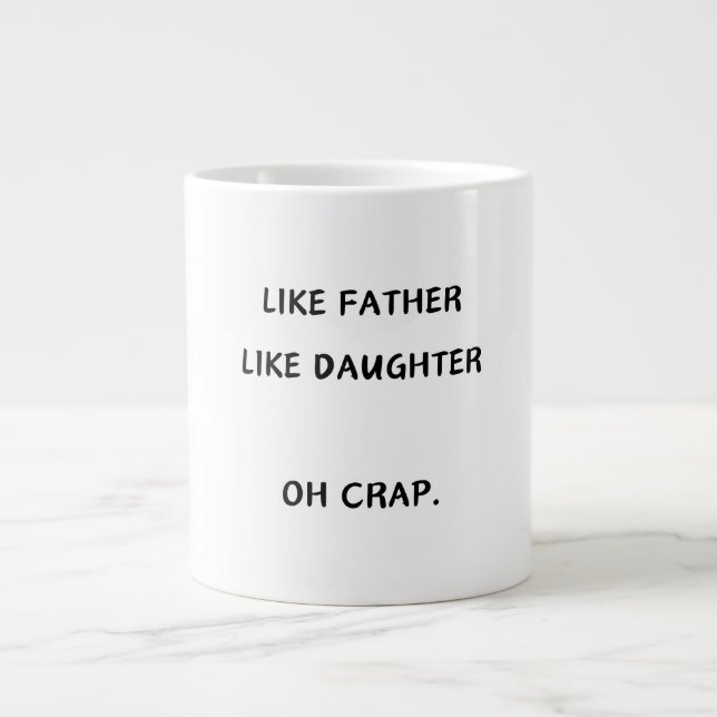Comme père Comme fille/fils Café Mug (Devant)