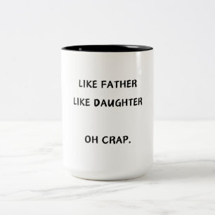 Comme père Comme fille/fils Café Mug