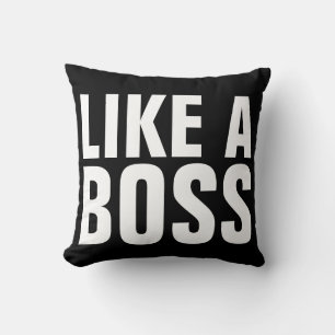 COMME UN BOSS Coussins drôles