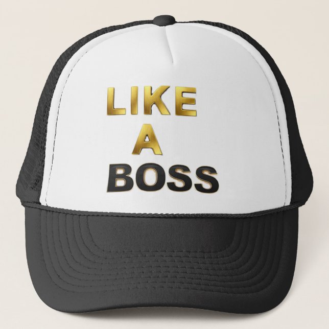 Comme un casquette de patron (Devant)