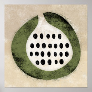 Comme Un Fig Ou Un Kiwi Poster Wall Art