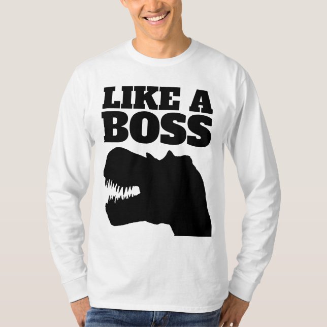 COMME UN T-REX T-SHIRTS POUR dinosaure BOSS (Devant)