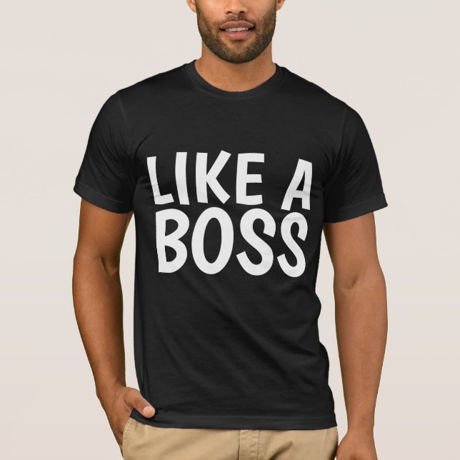 COMME UNE BOSS T-shirt homme (Devant)