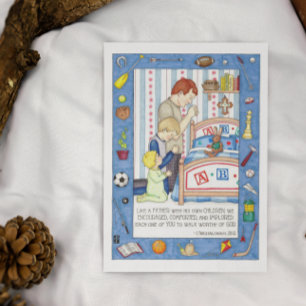 Comme une carte postale inspirante père