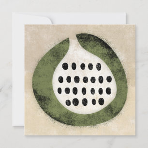 Comme Une Fig Ou Une Carte De Voeux Kiwi