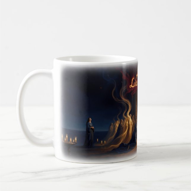 Comme une prière — Tasse Lumière sacrée Fire and G (Gauche)