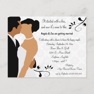 Commencé par une invitation nuptiale ethnique
