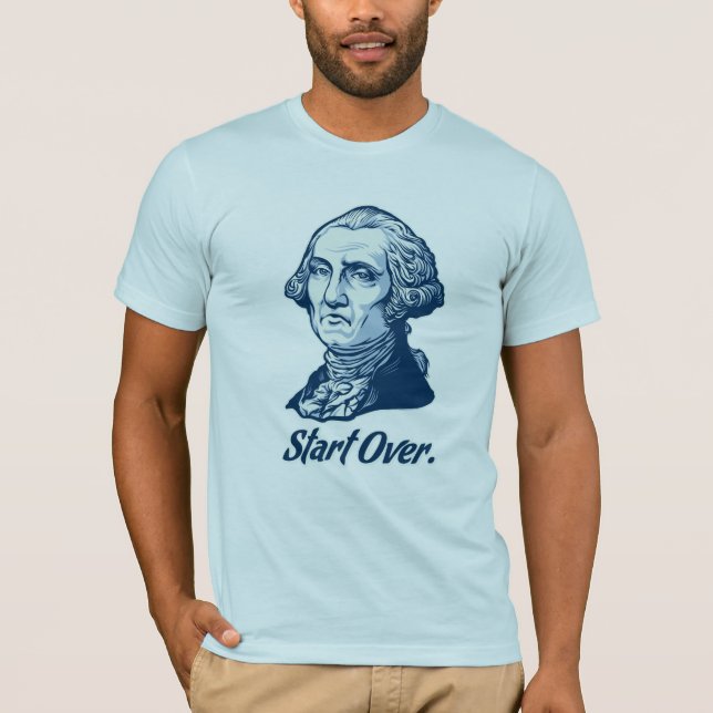 Commencez au-dessus du T-shirt de George (Devant)