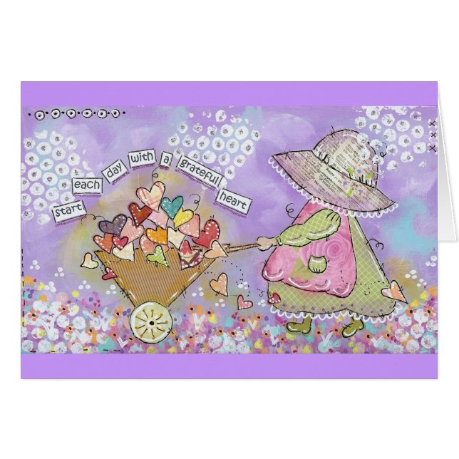 Commencez chaque jour avec un coeur reconnaissant (Devant horizontal)