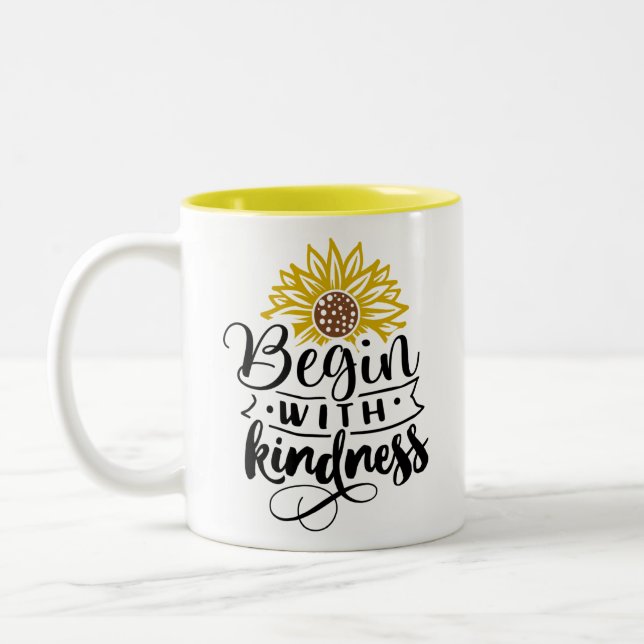 Commencez Par Une Mug De Café À Deux Tons Génial (Gauche)