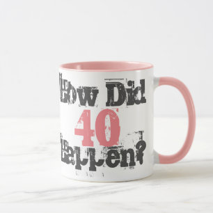 Comment 40 Sont-Ils Arrivés ? - Mug à café à deux
