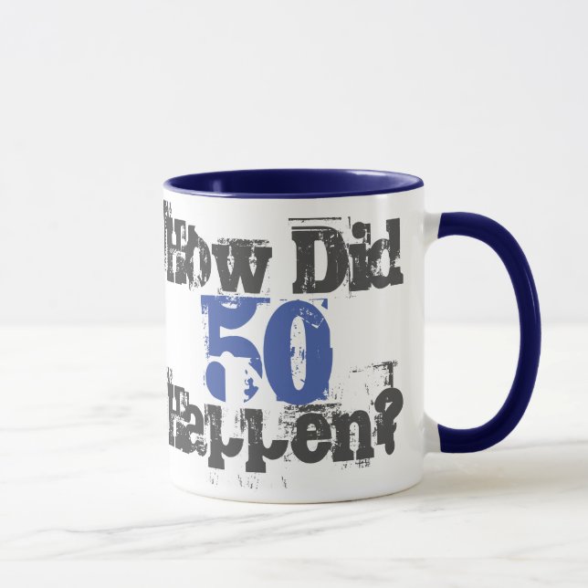 Comment 50 Sont-Ils Arrivés ? - Mug à café à deux  (Droite)