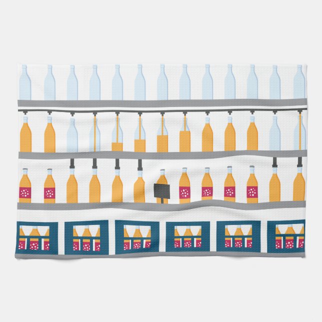 Comment ça se fait serviette de cuisine (Horizontal)