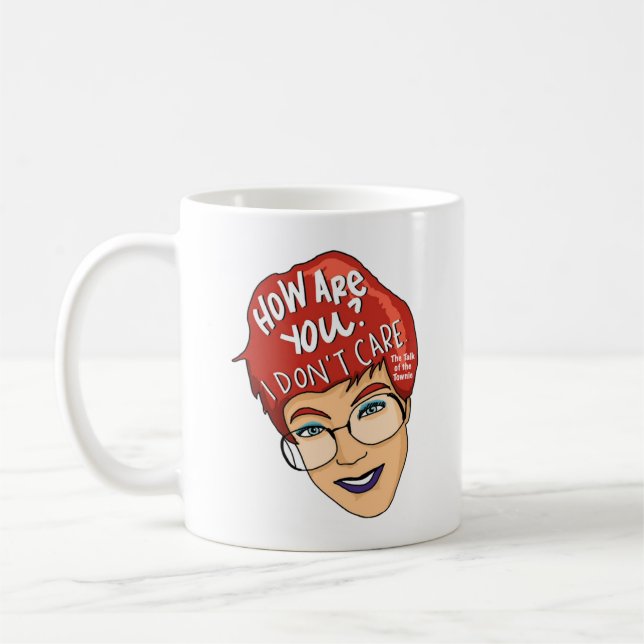 Comment Ça Va ? Je m'en fiche de Mug (Gauche)