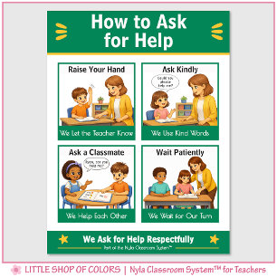 Comment demander de l'aide - Tableau d'ancrage de 