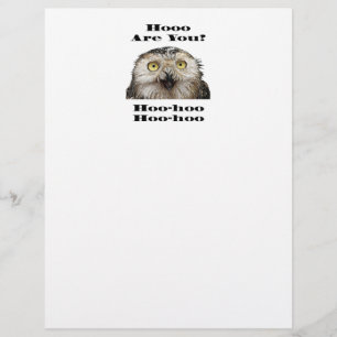 Comment Es-Tu ? Owl Qui Êtes-Vous ?