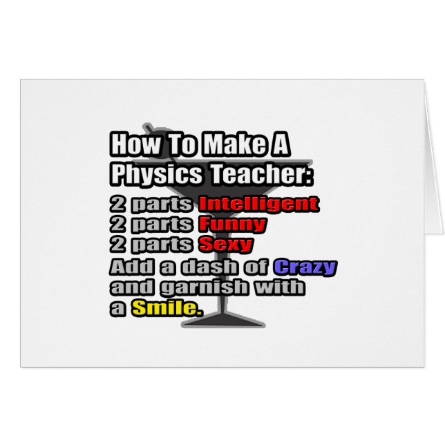 Comment faire un enseignant de physique (Devant horizontal)