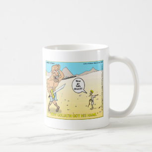 Comment Goliath a obtenu son nom Mugs drôles T-shi