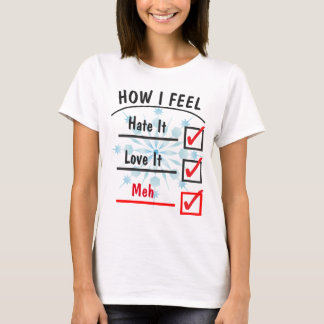 Comment je ressens le T-shirt de l'enquête