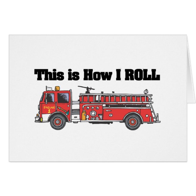 Comment je roule (Moteur d'incendie/Camion) (Devant horizontal)