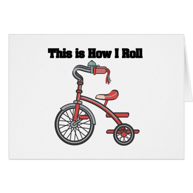 Comment je roule (Tricycle) (Devant horizontal)