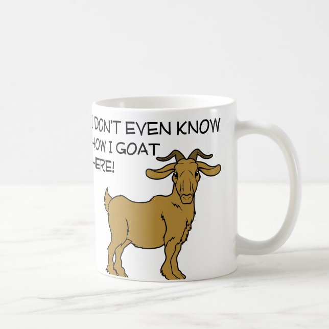 Comment je suis arrivé ici Tasse drôle ou Tasse de (Droite)
