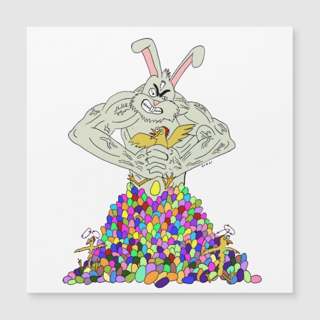 Comment le lapin de Pâques obtient ses oeufs (Devant)