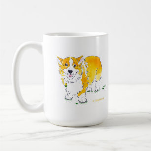 Comment les shamrocks sont tasse née de corgi