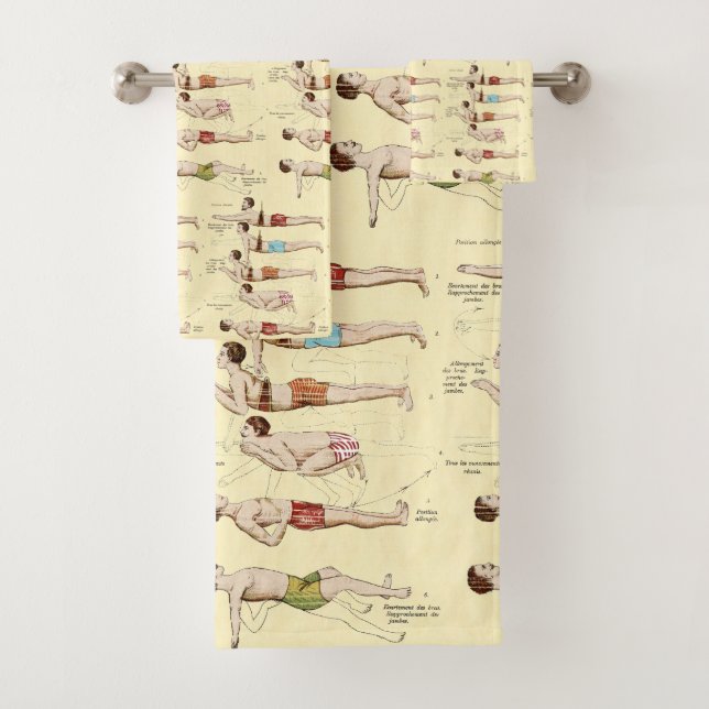 Comment nager la leçon vintage française drôle de (En situation)