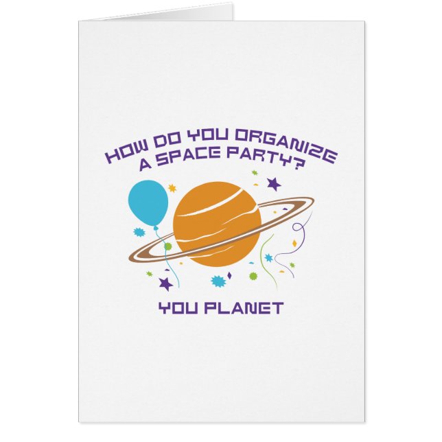 Comment Organisez-Vous Une Fête Spatiale ? Vous Pl (Devant)
