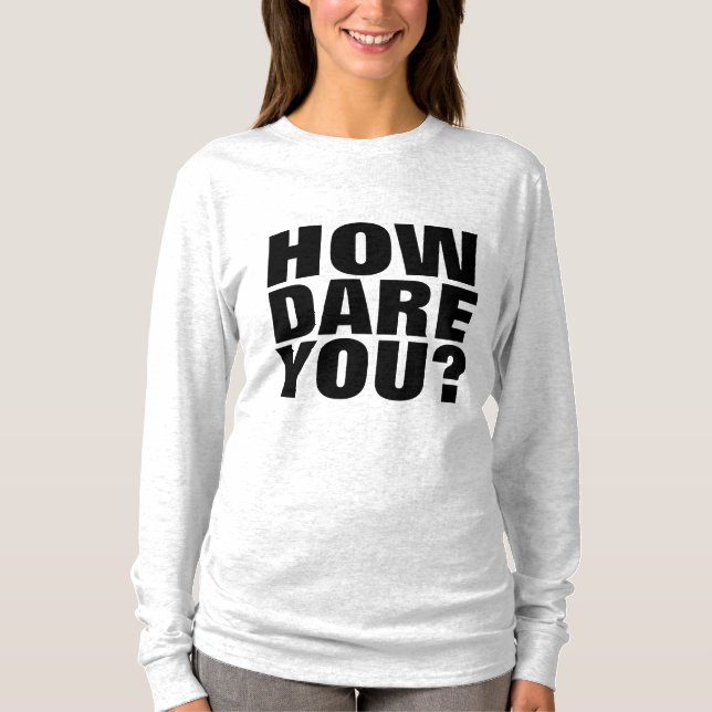 COMMENT OSEZ-VOUS ? T-SHIRT GRETA (Devant)