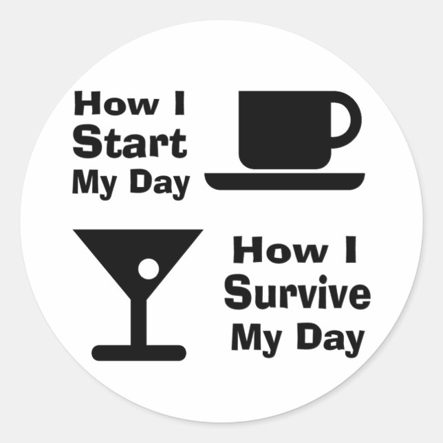 Comment survivre Stickers (Devant)