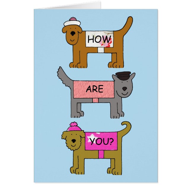Comment tu fais pour caricaturer des chiens en vêt (Devant)