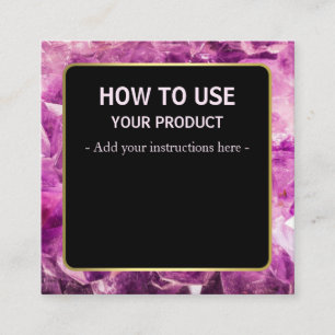 Comment utiliser les cartes d'instruction en crist