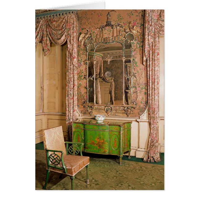 Commode et chaise dans la chambre à coucher d'état (Devant)