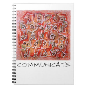 Communiquez le carnet de langue des signes